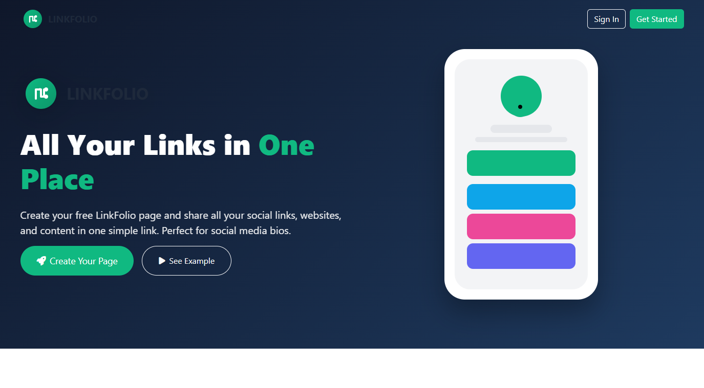 Linktree Clone